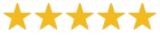 5 Star Reviews